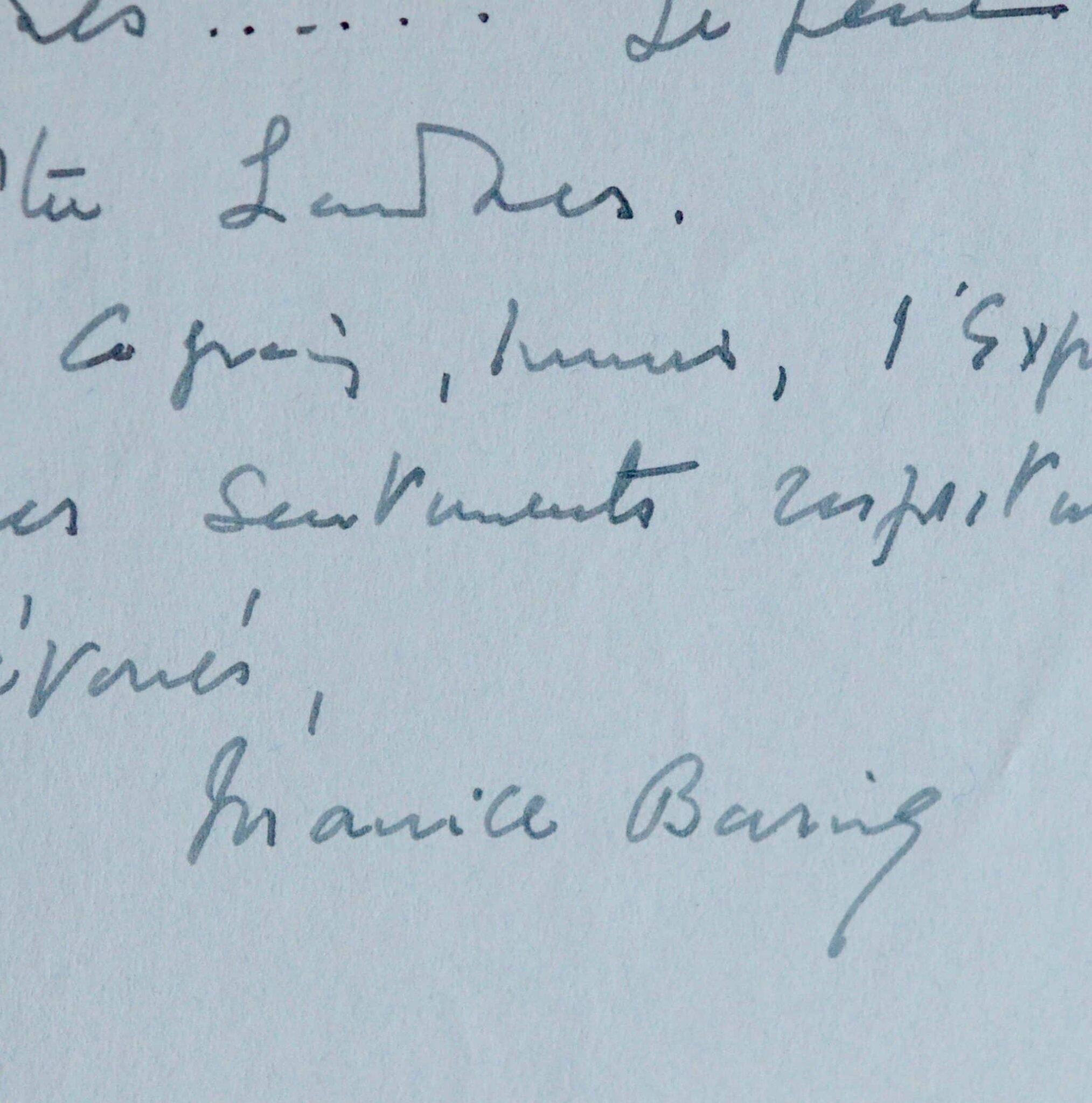 Maurice Baring méconnait le roman contemporain anglais Maurice Baring méconnait le roman contemporain anglais
