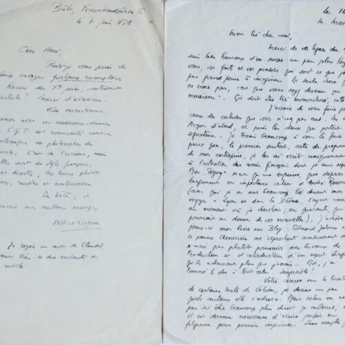 Albert Béguin évoque Bloy, Aragon, Péguy, Claudel, etc. – vue 2