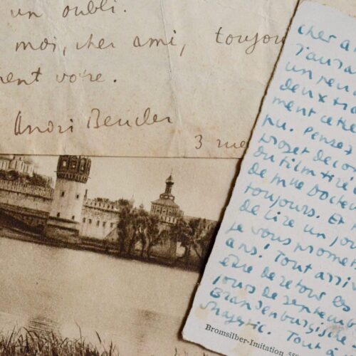3 lettres d'André Beucler à Marcel Thiébaut
