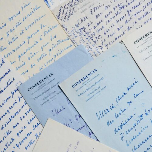 Sept lettres d'Yvonne Sarcey (Madeleine Brisson)