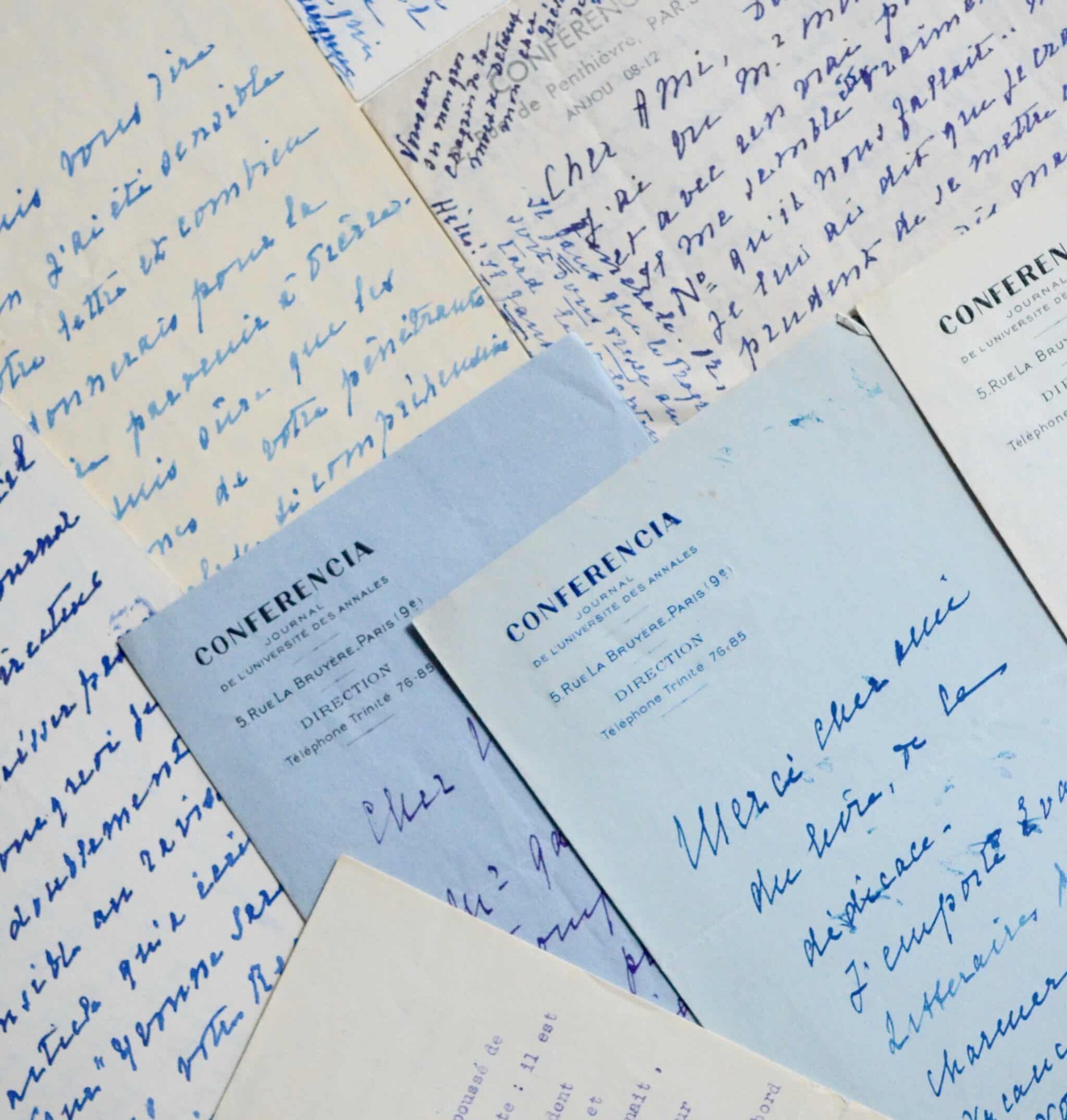 Sept lettres d’Yvonne Sarcey (Madeleine Brisson)