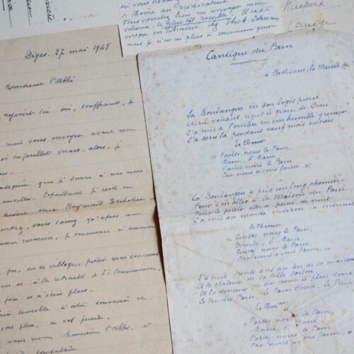 Lettres de Marie Noël à l'Abbé Rivière – vue 2