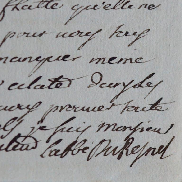 Voltaire reçoit une lettre de l&rsquo;abbé Du Resnel et la commente