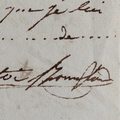 Belles lettres du peintre Claude Bonnefond à l'architecte Dardel