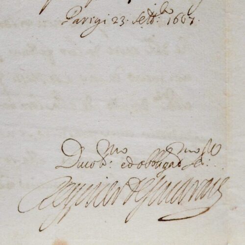 3 lettres de l'académicien Régnier-Desmarais