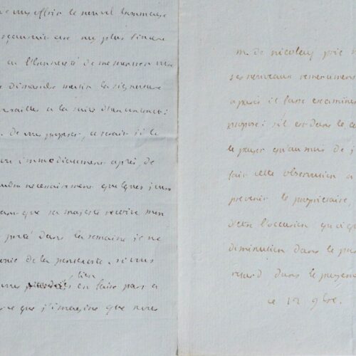 Le magistrat Aimar-Charles de Nicolaï négocie un manuscrit avec Didot – vue 2