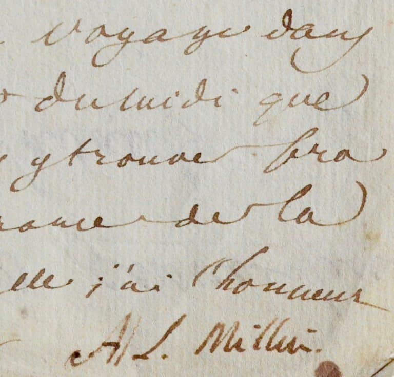Millin de Grandmaison réfute l&rsquo;inscription du tombeau de Lanuéjols.