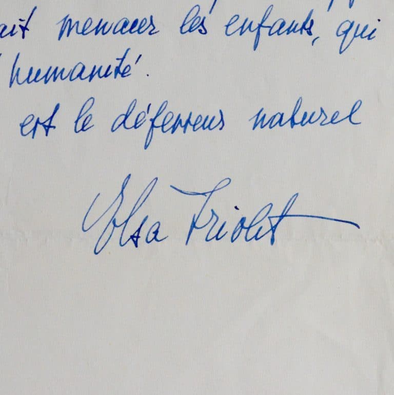 « L’amour maternel est le défenseur naturel de la paix »