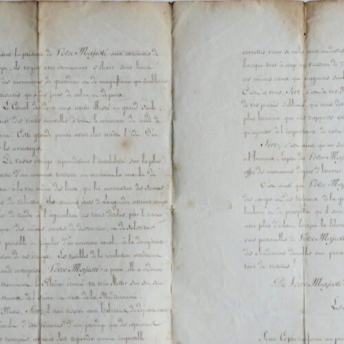 L'aménagement du port de Sète soumis à l'appréciation de Napoléon