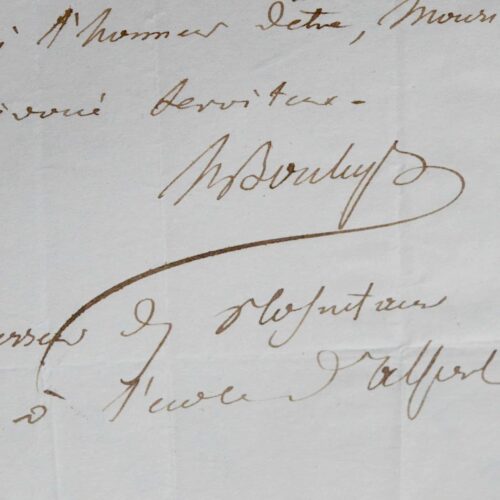 16 lettres du vétérinaire Henri Bouley à son éditeur Baillière