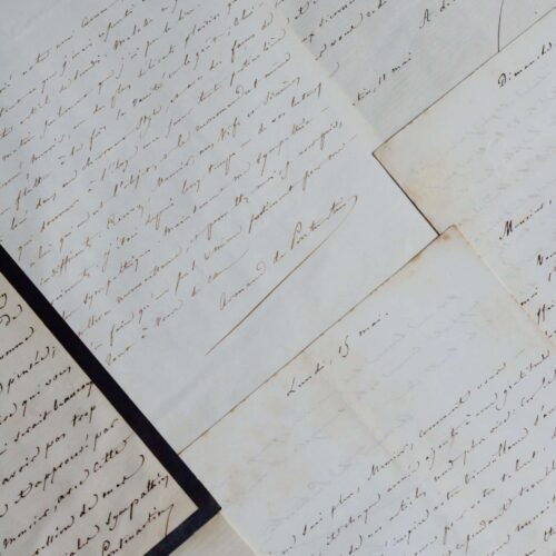 Belle correspondance d'Armand de Pontmartin à Paul de Saint-Victor