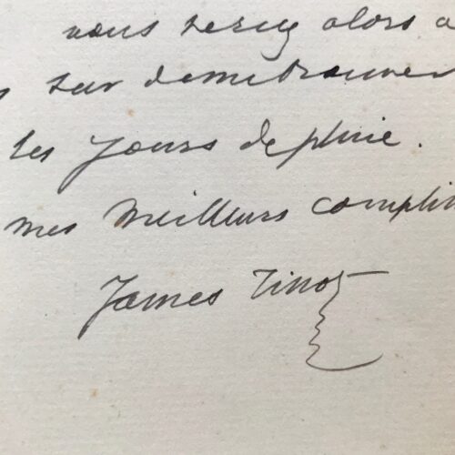 James Tissot ne sort guère les jours de pluie