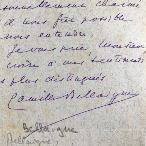 Camille Bellaigue voudrait louer un attelage, à Guethary