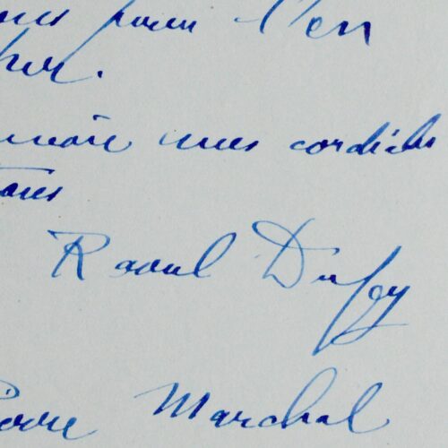 Les révoltés sauveront l'art français des catacombes de l'académisme, selon Dufy