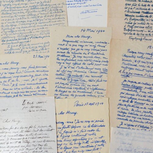 9 intéressantes lettres d'André Fontainas sur l'Académie Mallarmé – vue 2