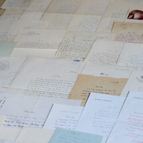 Importante correspondance de 49 lettres de Jean Guitton, sur plus de 40 ans