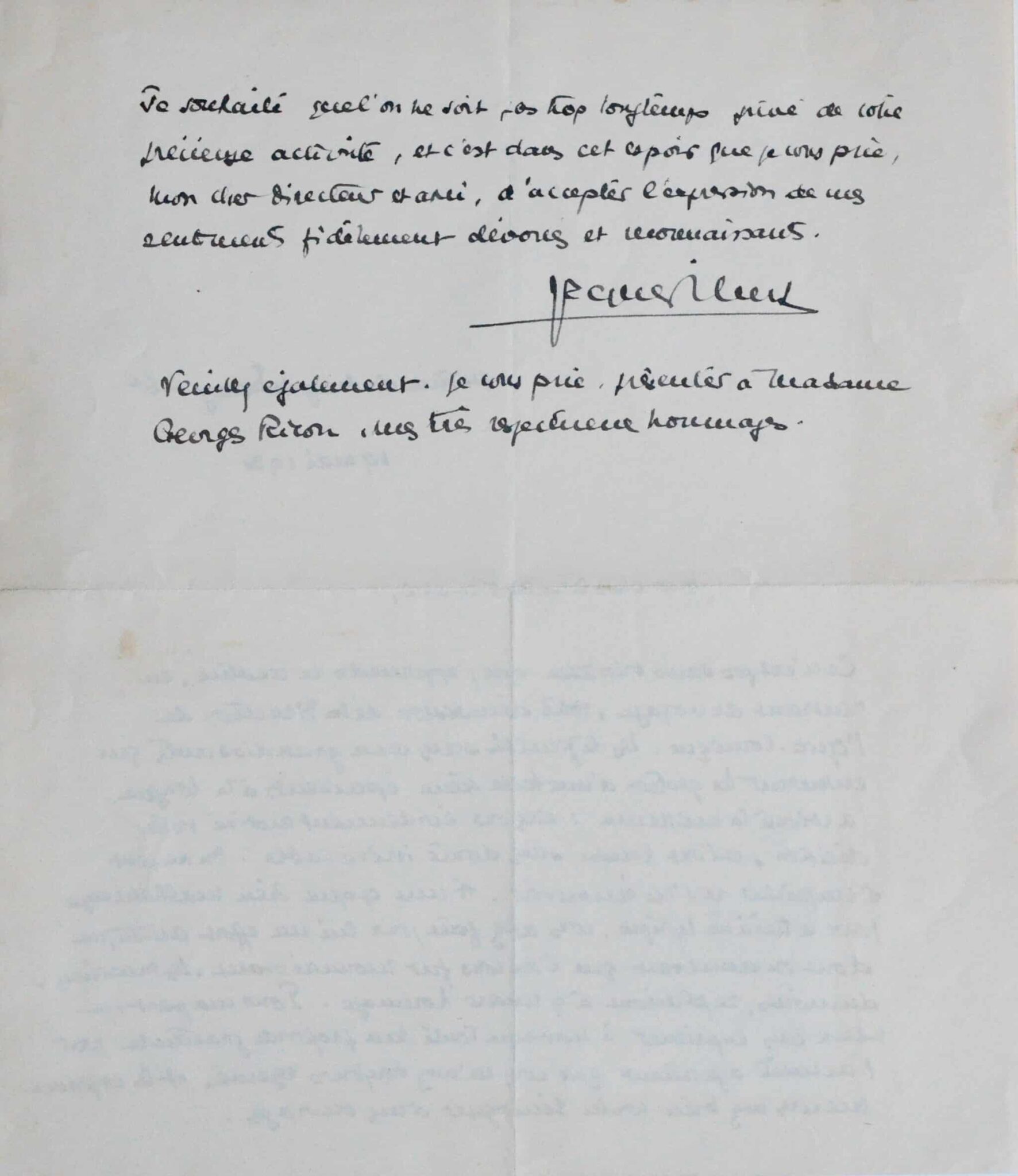 Jacques Ibert salue le travail de Georges Ricou, à la tête de l'Opéra Comique – vue 3 Jacques Ibert salue le travail de Georges Ricou, à la tête de l'Opéra Comique – vue 3