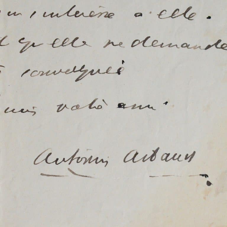 Artaud recommande sa maîtresse, Annie Besnard, au réalisateur Roland Tual