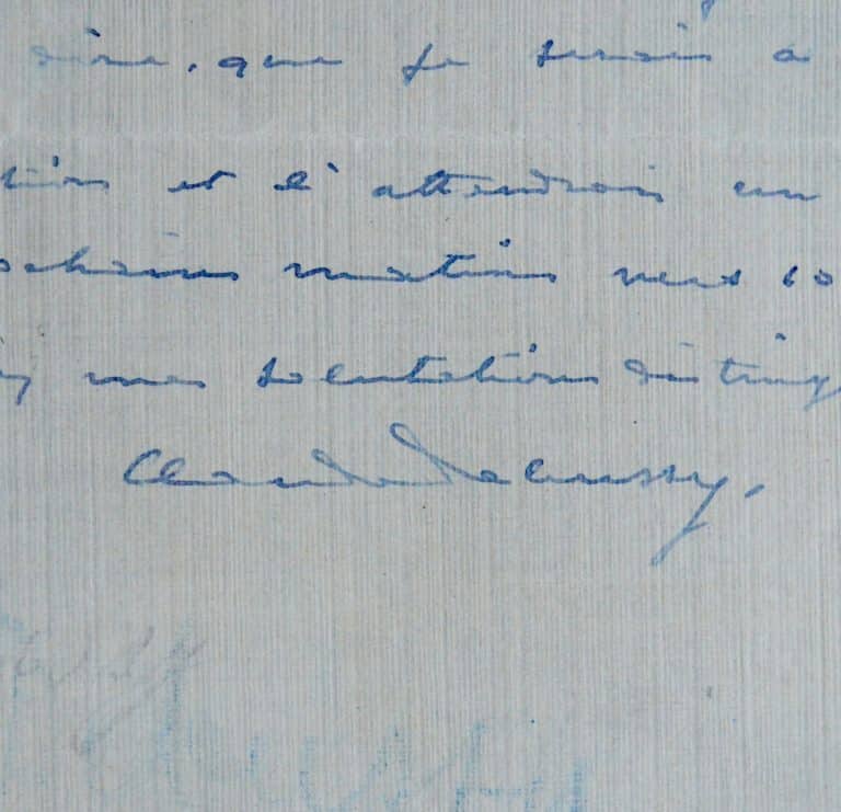 Debussy se met à la disposition du directeur de l&rsquo;Opéra de Paris