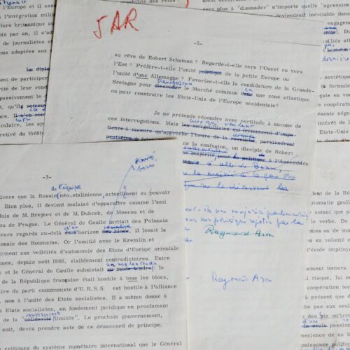 Tapuscrit corrigé de Raymond Aron, « Le choix : Réveil de la foi européenne ? » – vue 2