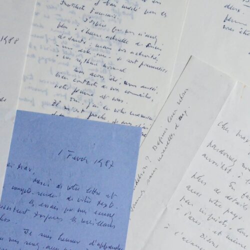 Belles lettres d'Edmond Jabès à Max Bilen