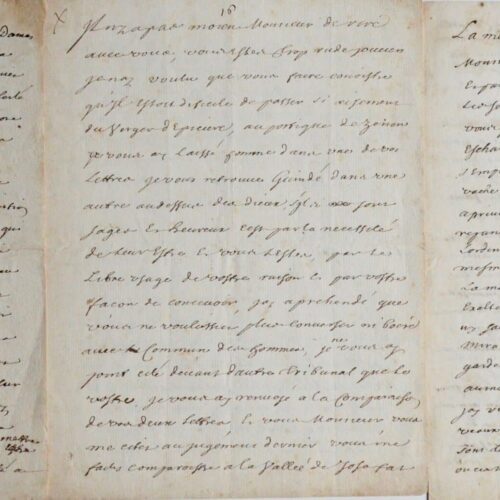 Trois lettres du chevalier de Bouillon à l'abbé de Chaulieu, fameux libertins