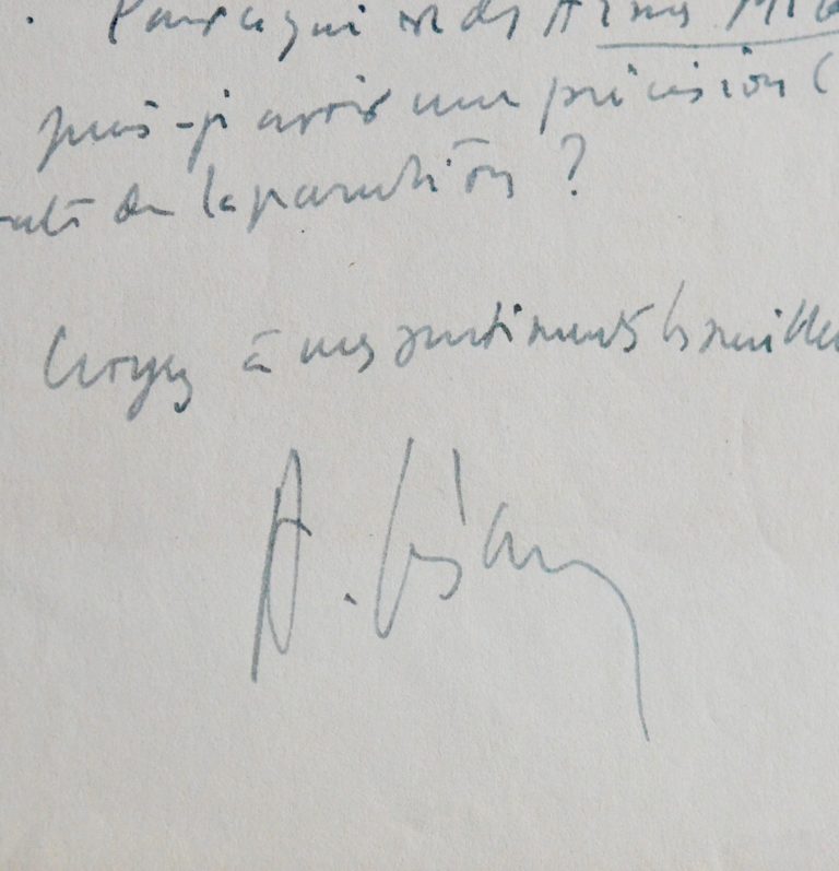 Lettre d&rsquo;Aimé Césaire à Queneau au sujet du Cahier d’un retour au pays natal