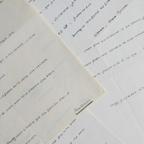 4 lettres de Pierre Benoit à Malraux et un brouillon de réponse de Malraux – vue 2