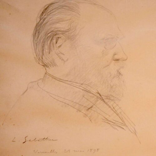 Très beau portrait de Zola par Sabattier, lors de son pourvoi en cassation pour J'accuse