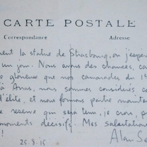 Alan Seeger, poète et soldat américain au service de la France – vue 2