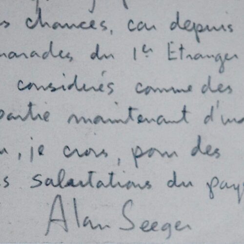 Alan Seeger, poète et soldat américain au service de la France