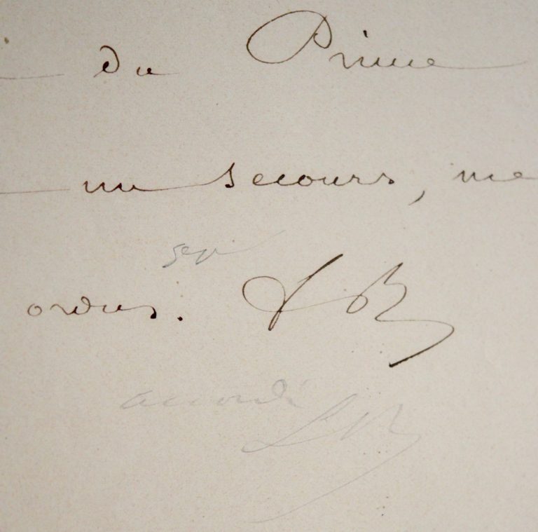 Louis Napoléon Bonaparte consent à aider la soeur de la nourrice du Prince