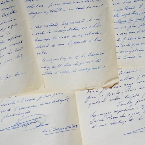 4 intéressantes lettres du compositeur normand Émile Desportes