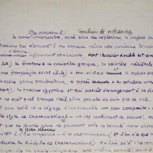 Réflexions de Jean Paulhan sur la beauté