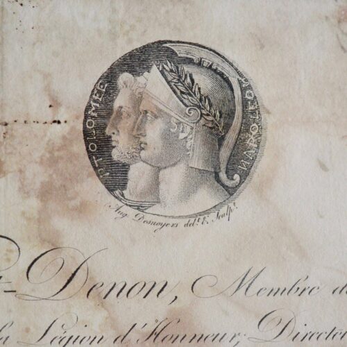 Vivant-Denon refuse des pièces pour le salon de 1808 du Musée Napoléon