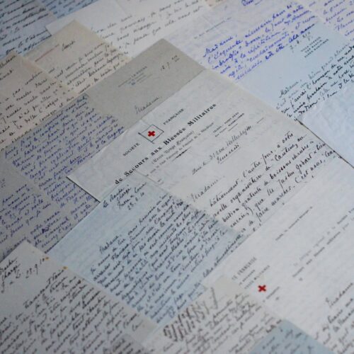 Belle correspondance de 24 lettres de Lucien Daudet