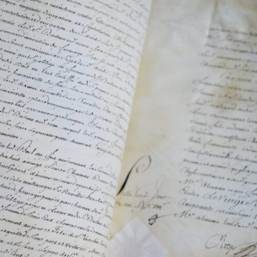 Deux documents XVIIIe sur le Val d'Oise (L'Île-Adam et Frémainville)