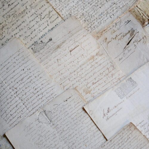 10 manuscrits XVIIe-XVIIIe sur les seigneurs de La Brousse, en Poitou