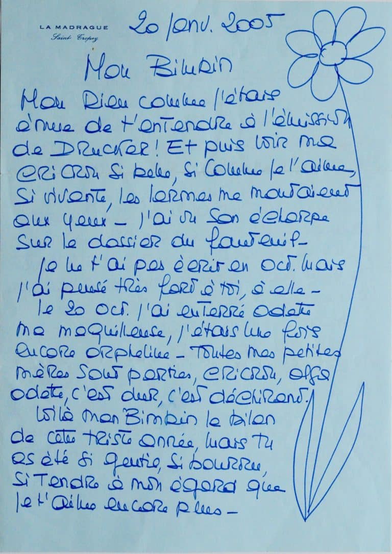 Belle lettre de Brigitte Bardot à Roger Hanin : « La planète semble se venger de toutes les dépravations que l&rsquo;être humain lui fait subir »