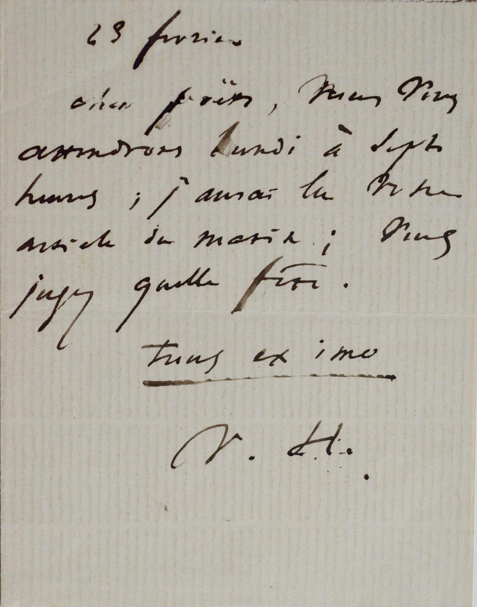 Victor Hugo évoque le grand succès de Ruy Blas, à son retour d’exil