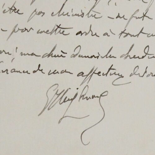 Huysmans regrette de ne pas être ministre pour "mettre de l'ordre à tout cela"