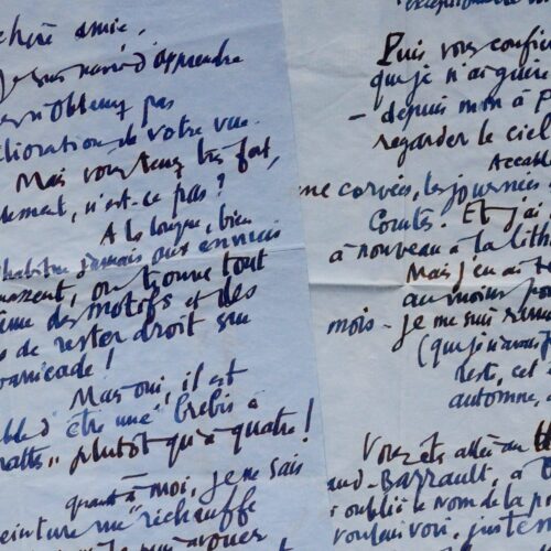 "La peinture me dévore" affirme Maurice Estève qui s'est remis à la lithographie
