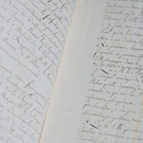Le marquis de Choiseul La Baume veut faire percer une nouvelle rue à Besançon