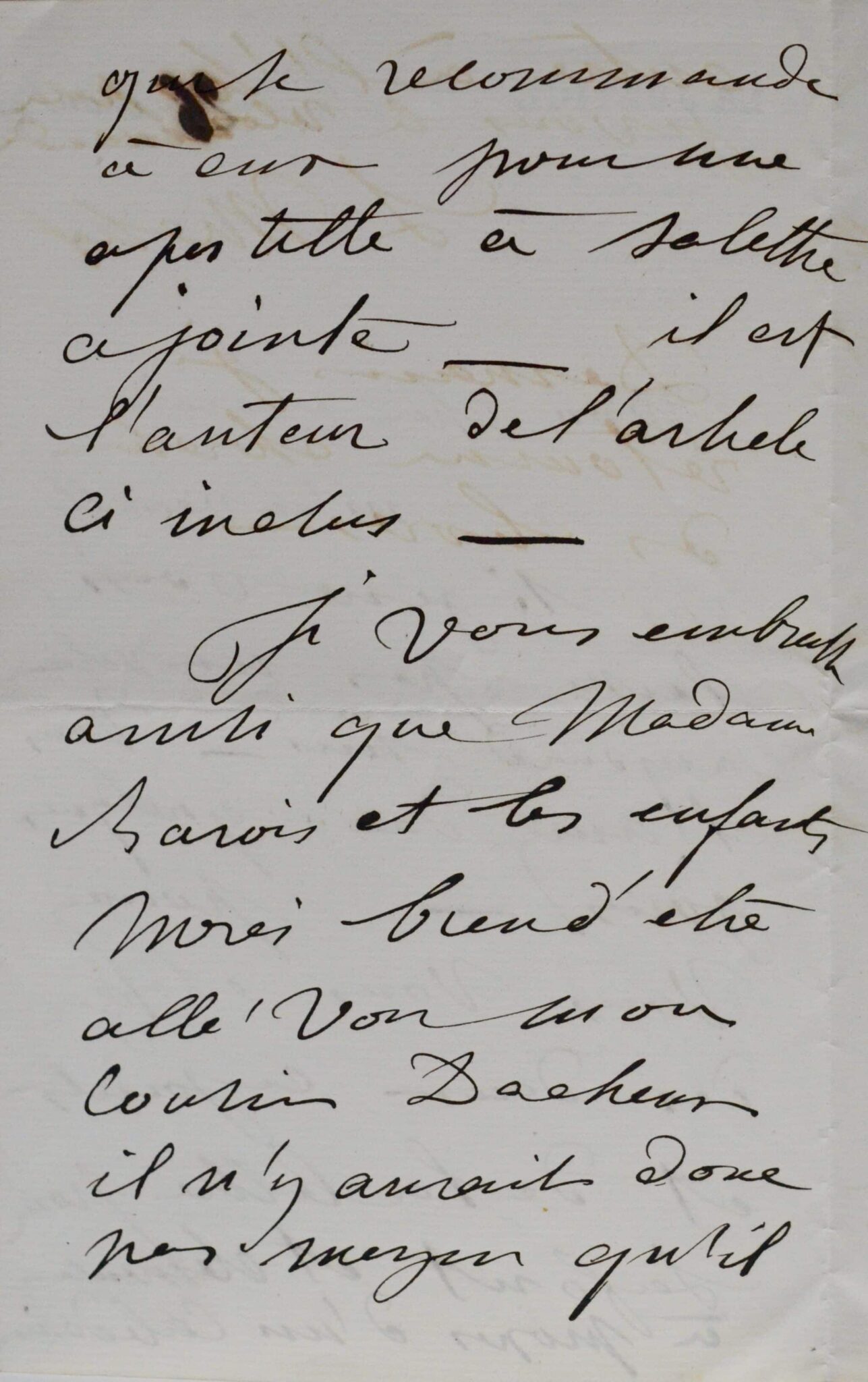 Louise Michel recommande un Calédonien à Lafont et Clemenceau – vue 3 Louise Michel recommande un Calédonien à Lafont et Clemenceau – vue 3