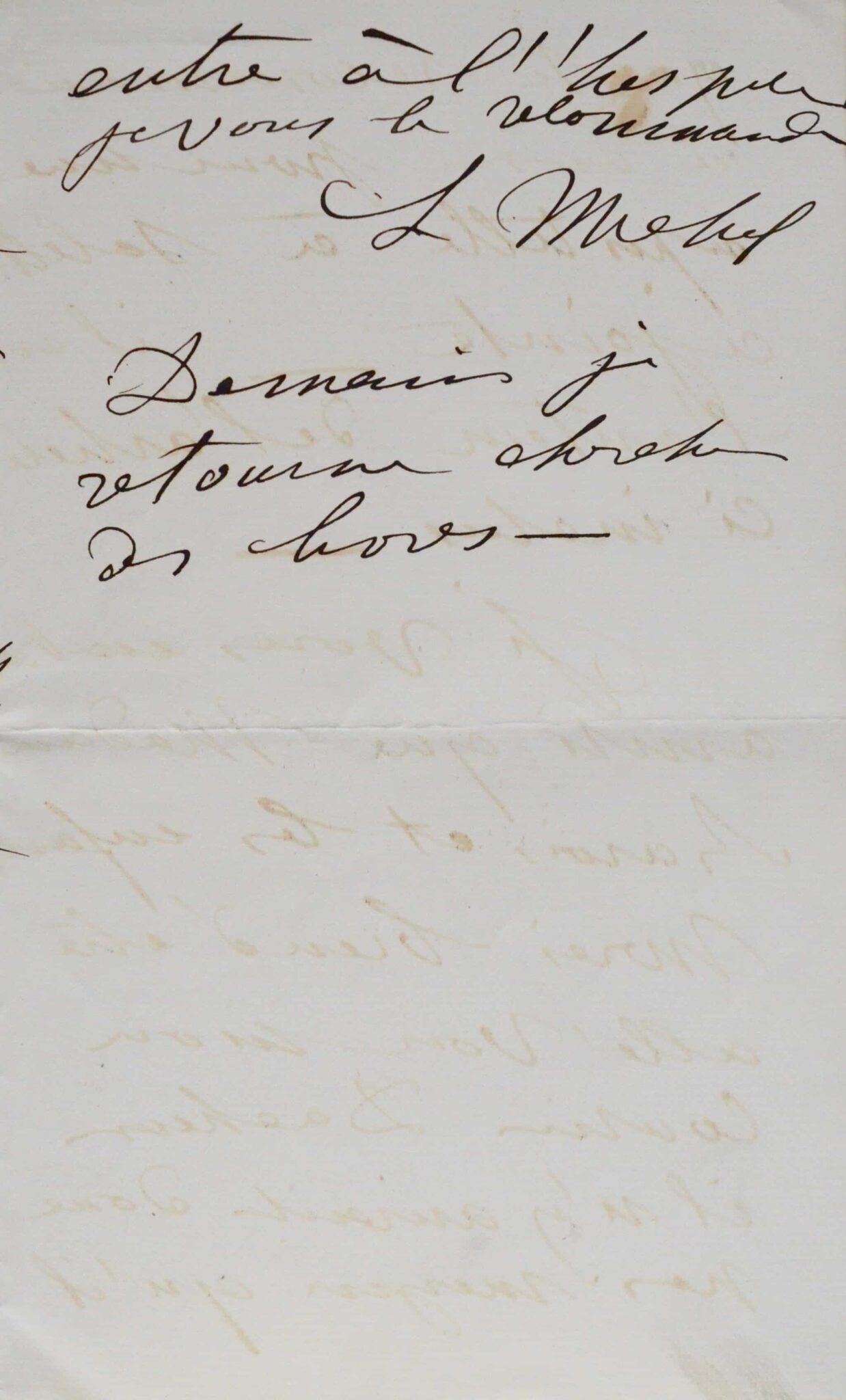 Louise Michel recommande un Calédonien à Lafont et Clemenceau – vue 4 Louise Michel recommande un Calédonien à Lafont et Clemenceau – vue 4