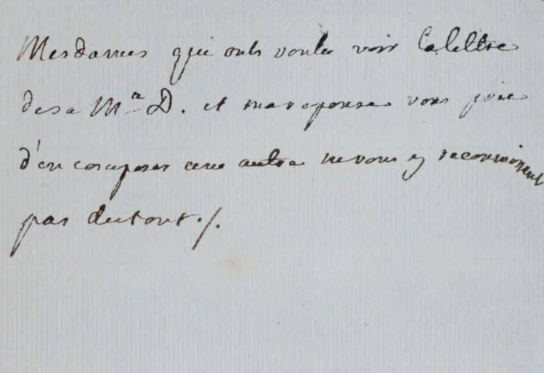 Louis XV et Choiseul élaborent un courrier destiné au roi fou, Christian VII de Danemark