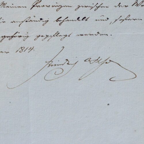 De Troyes, le roi Frédéric Guillaume III de Prusse ordonne le bon traitement des prisonniers de Dantzig