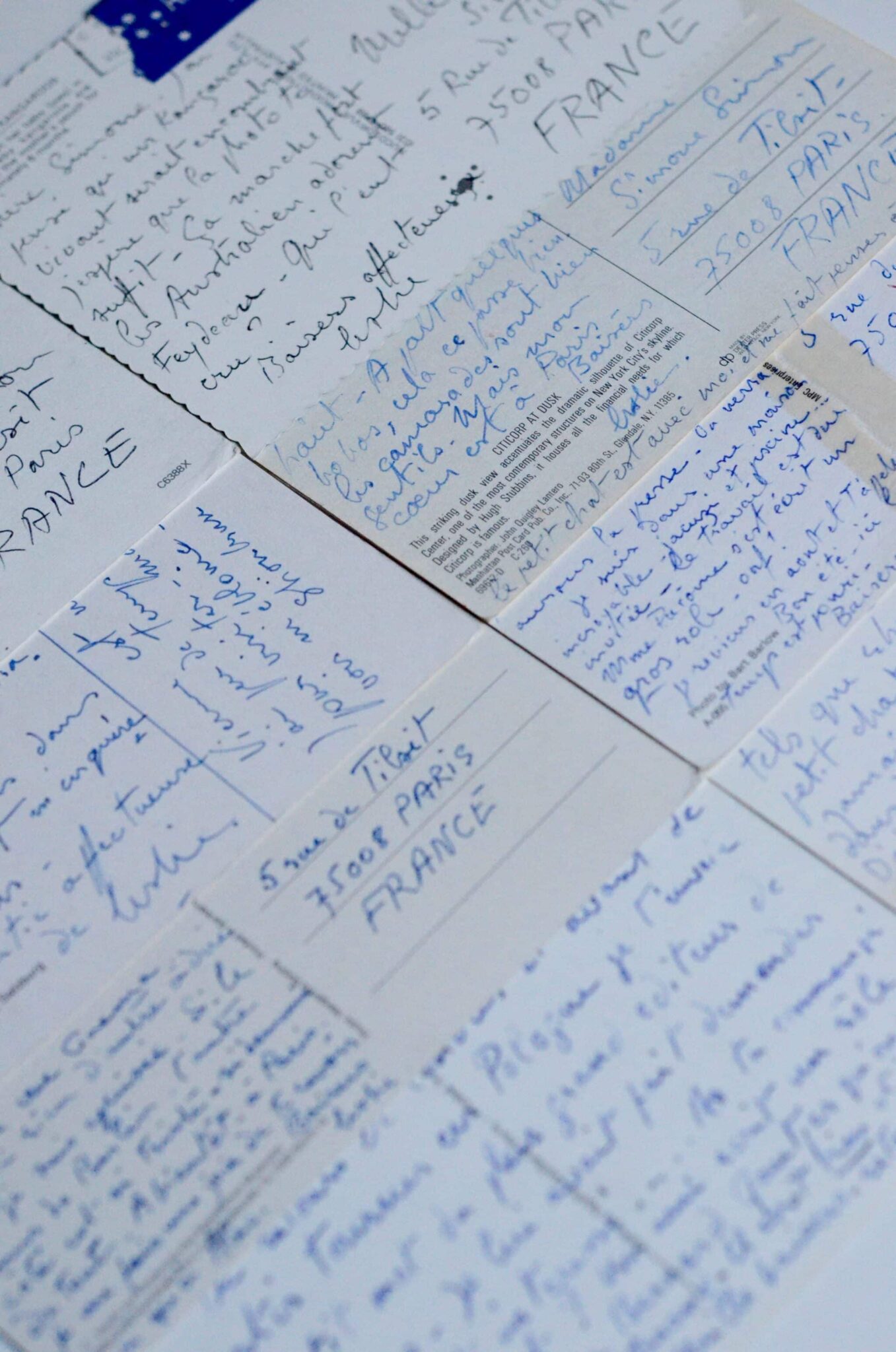 Jolie correspondance de Leslie Caron à Simone Simon