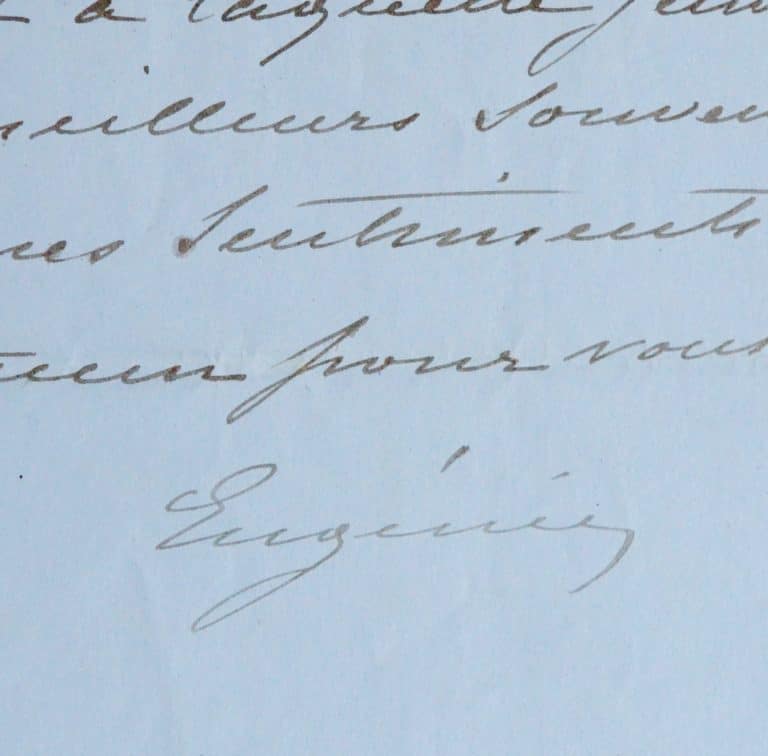 L&rsquo;impératrice Eugénie charmée par le dernier ouvrage d&rsquo;Octave Feuillet