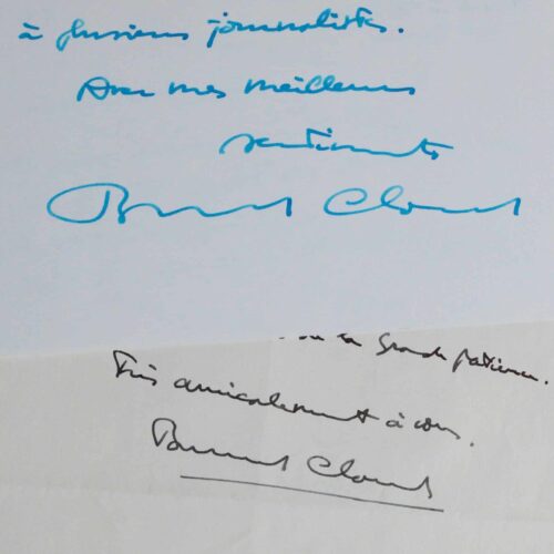 Bernard Clavel avoue sa préférence pour L'Espagnol et La Grande Patience